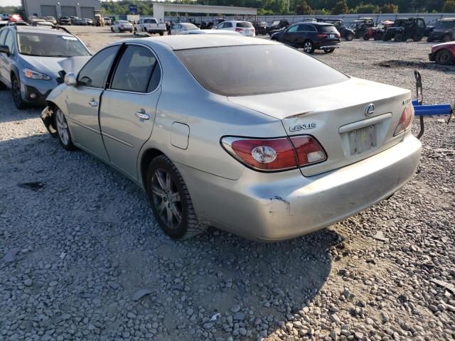 JTHBF30G025028794 - 2002 LEXUS ES 300 SILVER photo 3