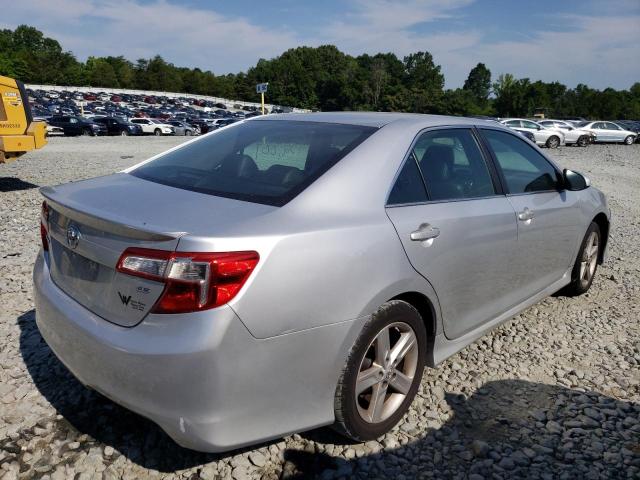 4T1BF1FK6DU270317 - 2013 TOYOTA CAMRY L SILVER photo 4