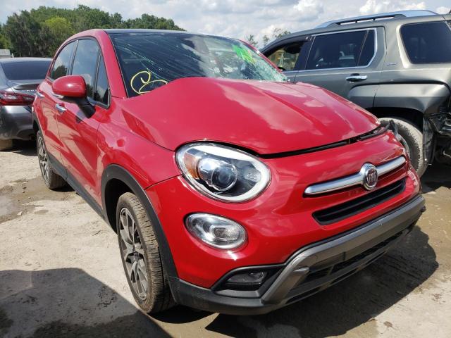 ZFBCFXCB5HP522663 - 2017 FIAT 500X TREKK RED photo 1