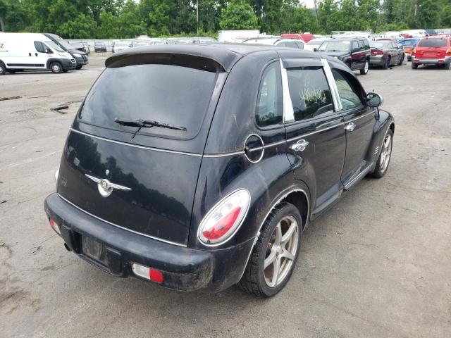 3C4FY58B43T504032 - 2003 CHRYSLER PT CRUISER BLACK photo 4