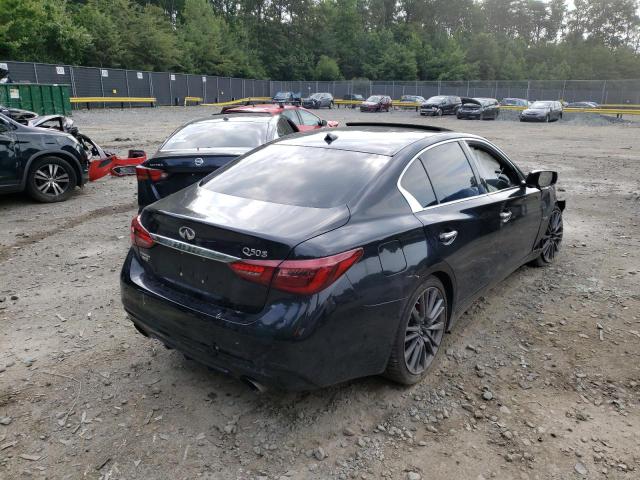 JN1FV7AR9KM801283 - 2019 INFINITI Q50 RED SP BLACK photo 4