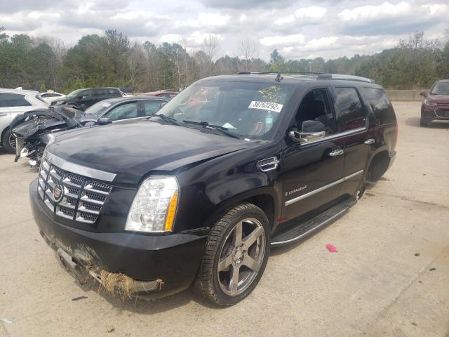 1GYEC63828R228648 - 2008 CADILLAC ESCALADE L BLACK photo 2