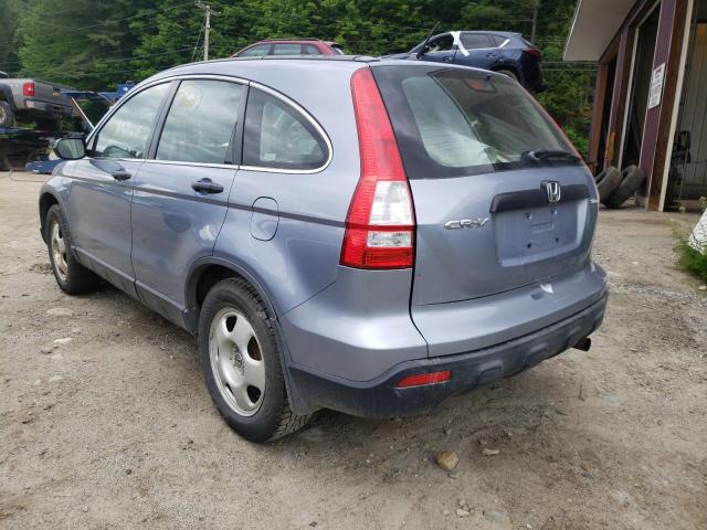 JHLRE48357C030928 - 2007 HONDA CR-V LX BLUE photo 3