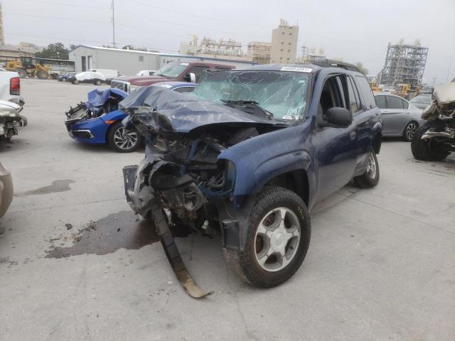 1GNES16S546126945 - 2004 CHEVROLET TRAIL BLAZ BLUE photo 2