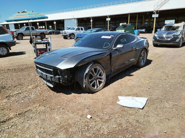 1FA6P8CF6L5186922 - 2020 FORD MUSTANG GT GRAY photo 2