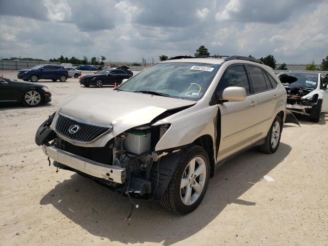 2T2GA31U75C031530 - 2005 LEXUS RX 330 BEIGE photo 2