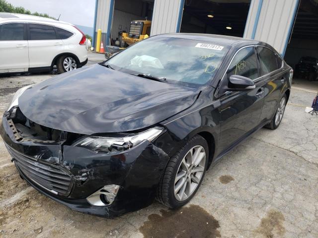 4T1BK1EB5FU156308 - 2015 TOYOTA AVALON XLE BLACK photo 2
