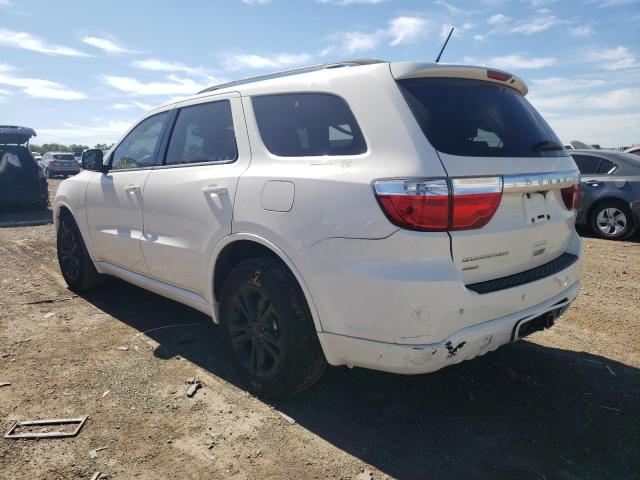 1D4RE2GG4BC730649 - 2011 DODGE DURANGO EX WHITE photo 3