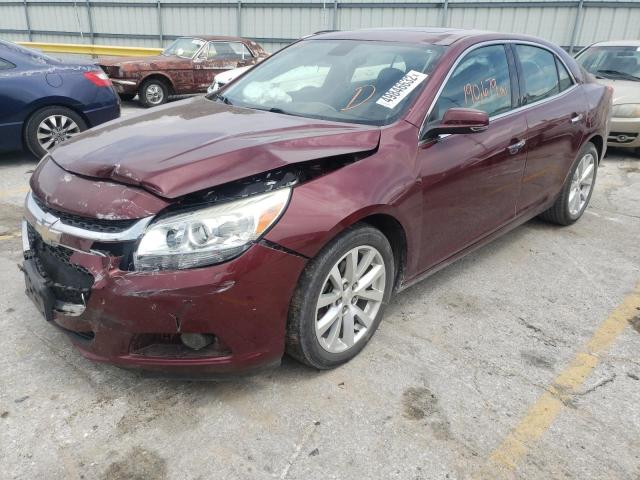 1G11F5SL3FF259572 - 2015 CHEVROLET MALIBU LTZ მუქწითელი ფოტო 2