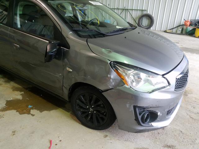 ML32F4FJ1LHF01991 - 2020 MITSUBISHI MIRAGE G4 GRAY photo 9