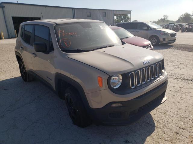 ZACCJBAT0GPE30484 - 2016 JEEP RENEGADE S თაფლისფერი ფოტო 1