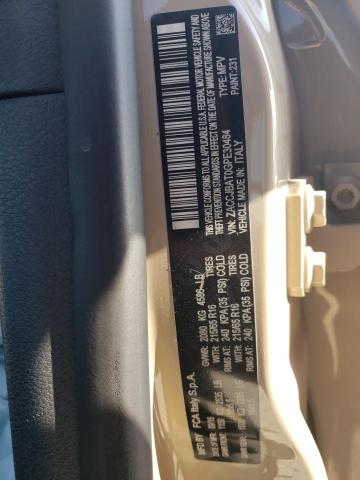 ZACCJBAT0GPE30484 - 2016 JEEP RENEGADE S თაფლისფერი ფოტო 10