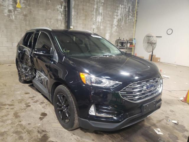 2FMPK4J9XKBB73048 - 2019 FORD EDGE SEL BLACK photo 1