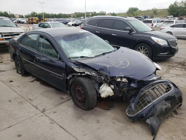 1C3AL46U71N704928 - 2001 CHRYSLER SEBRING LX BLUE photo 1