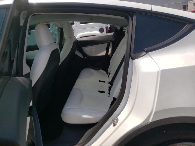 5YJYGDEEXMF081039 - 2021 TESLA MODEL Y Blanc photo 6