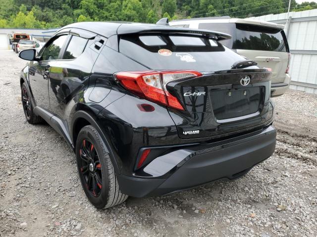 NMTKHMBX4MR123367 - 2021 TOYOTA C-HR XLE BLACK photo 3