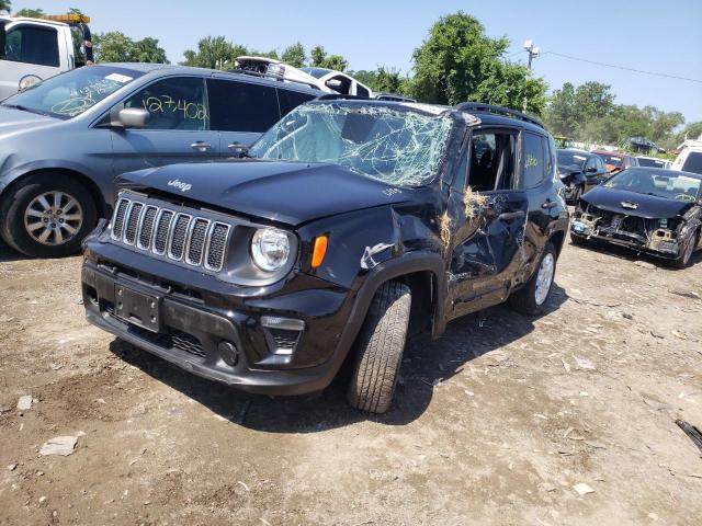 ZACNJBAB9KPK09844 - 2019 JEEP RENEGADE S BLACK photo 2