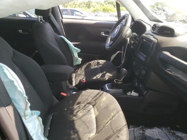 ZACNJBAB9KPK09844 - 2019 JEEP RENEGADE S BLACK photo 5