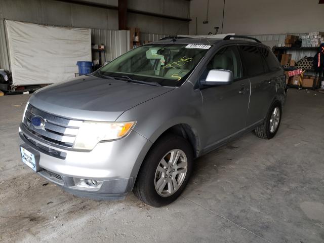 2FMDK48C07BB18751 - 2007 FORD EDGE SEL SILVER photo 2