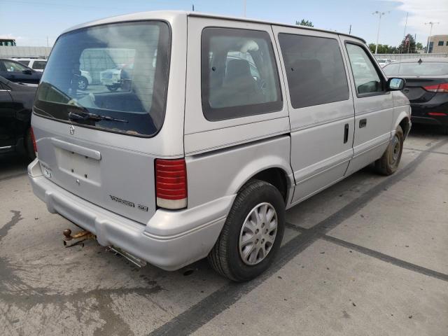 2P4GH4533SR191273 - 1995 PLYMOUTH VOYAGER SILVER photo 4