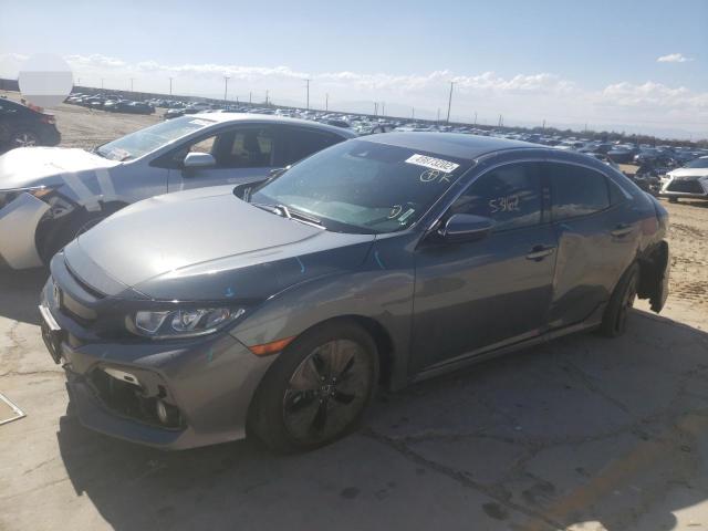 SHHFK7H61KU410587 - 2019 HONDA CIVIC EX GRAY photo 2