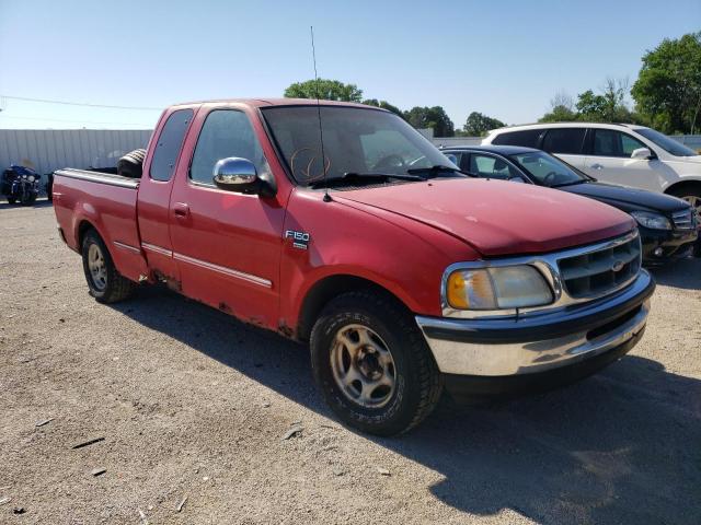 2FTZX1763WCA92676 - 1998 FORD F150 RED photo 1