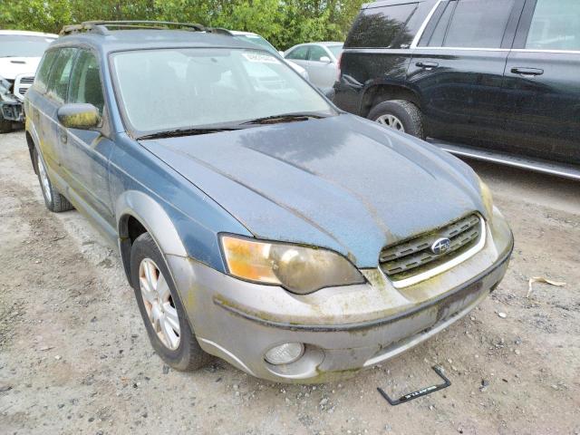 4S4BP61C457366540 - 2005 SUBARU LEGACY OUT BLUE photo 1