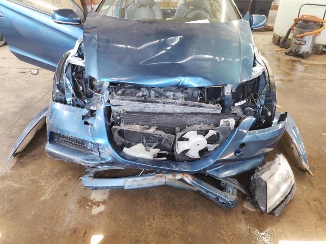 JHMZF1D47CS001646 - 2012 HONDA CR-Z BLUE photo 9