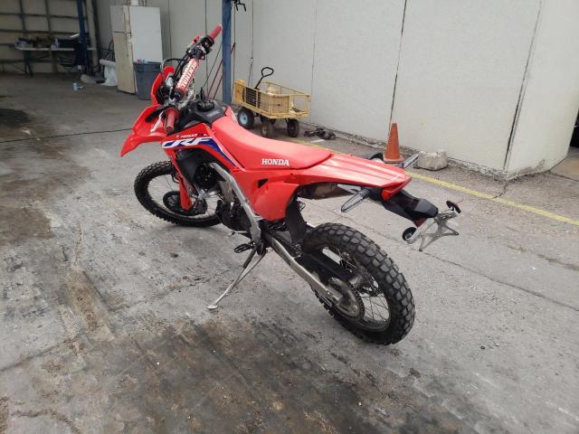 JH2PD1113NK302305 - 2022 HONDA CRF450 L RED photo 3