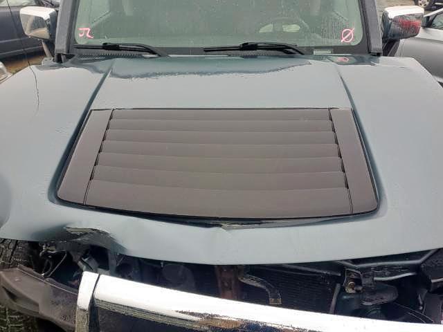 5GTDN13E278214105 - 2007 HUMMER H3 BLUE photo 7