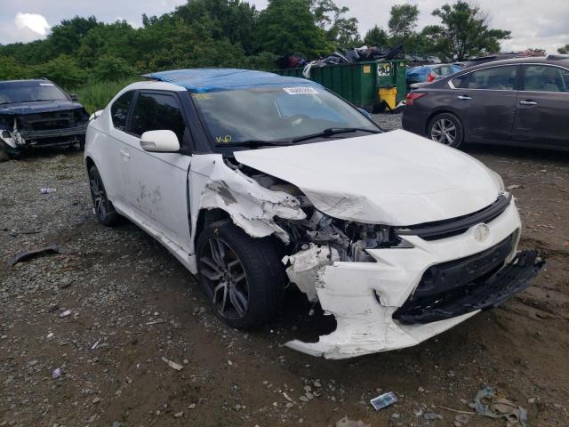 JTKJF5C78E3073401 - 2014 TOYOTA SCION TC თეთრი ფოტო 1