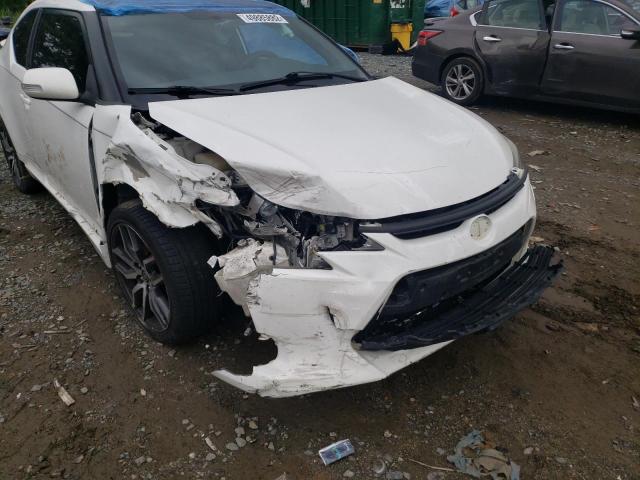 JTKJF5C78E3073401 - 2014 TOYOTA SCION TC თეთრი ფოტო 9