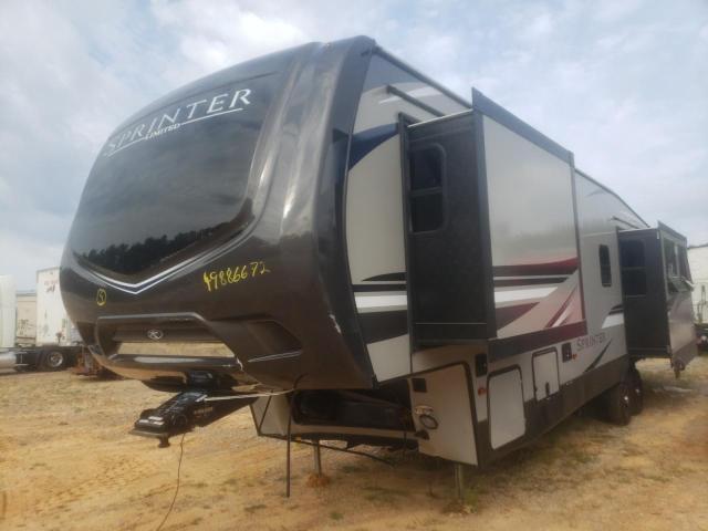 4YDF35624L1532077 - 2020 KEYSTONE SPRINTER GRAY photo 2