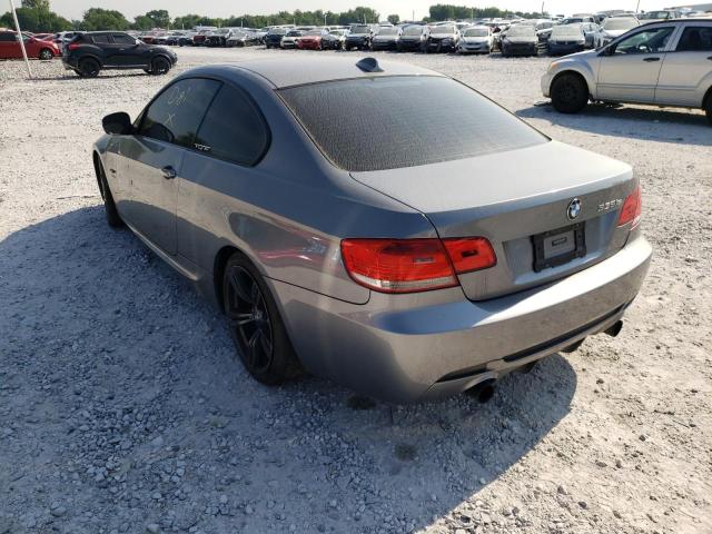 WBAKG1C5XDJ217697 - 2013 BMW 335 I SULE SILVER photo 3