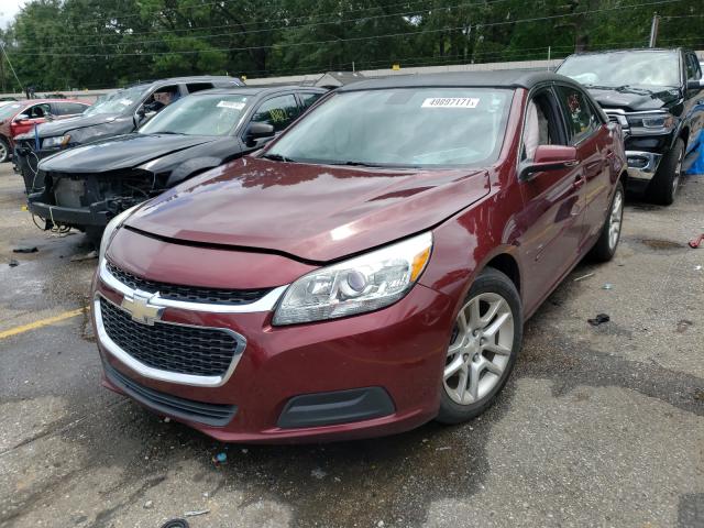 1G11C5SL7FF102815 - 2015 CHEVROLET MALIBU 1LT 勃艮第红 照片 2