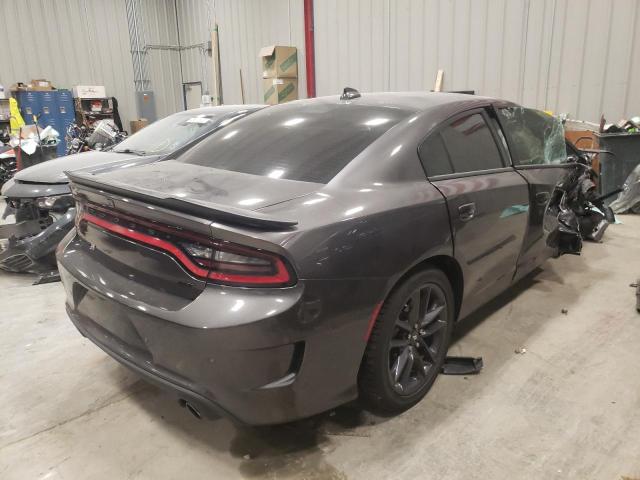 2C3CDXMG3MH617173 - 2021 DODGE CHARGER GT GRAY photo 4