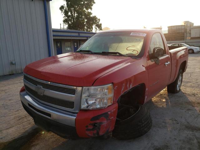 1GCNCPEA3BZ358926 - 2011 CHEVROLET silverado RED photo 2