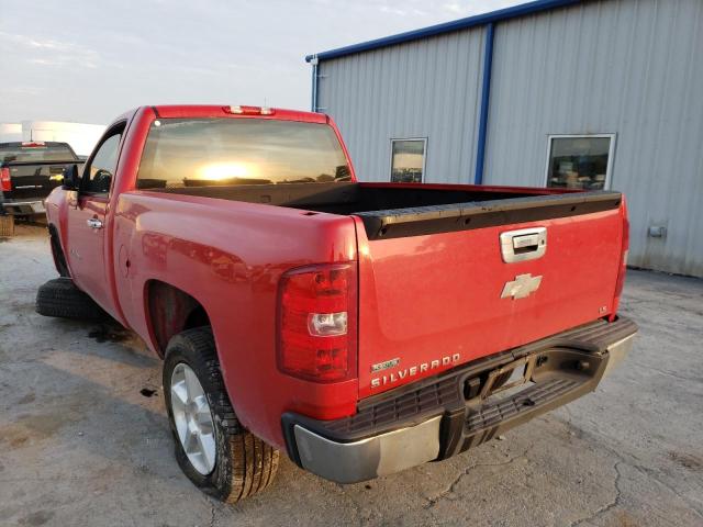 1GCNCPEA3BZ358926 - 2011 CHEVROLET silverado RED photo 3