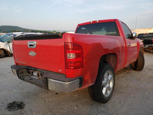 1GCNCPEA3BZ358926 - 2011 CHEVROLET silverado RED photo 4