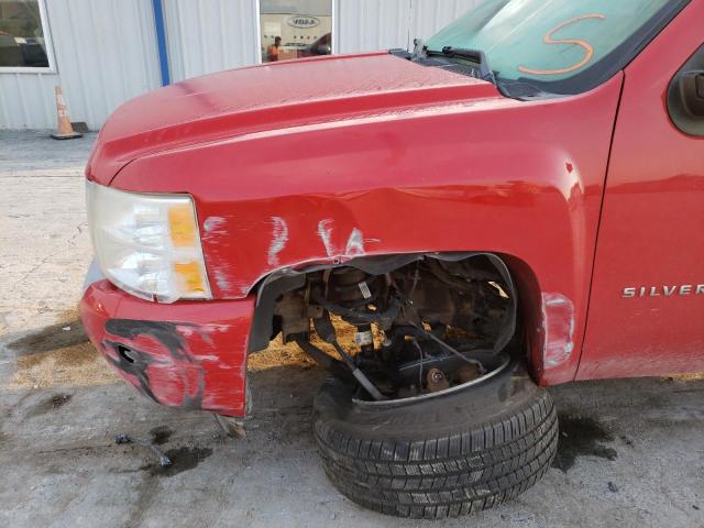 1GCNCPEA3BZ358926 - 2011 CHEVROLET silverado RED photo 9