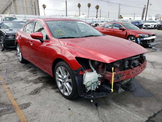 JM1GJ1V66E1141526 - 2014 MAZDA 6 TOURING RED photo 1