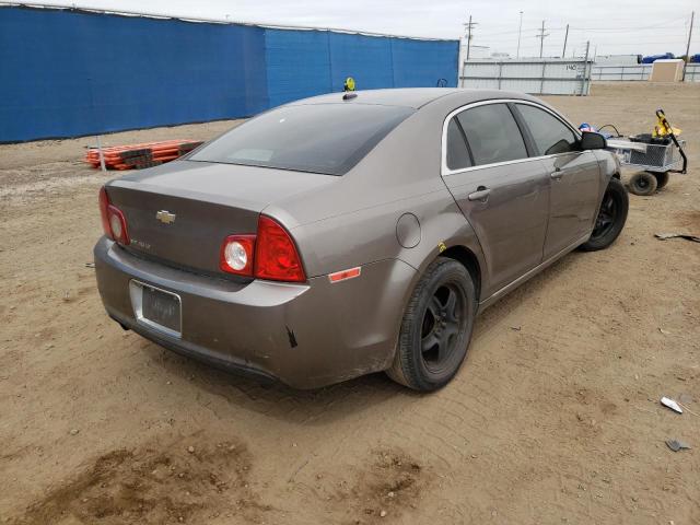 1G1ZC5EB5AF109342 - 2010 CHEVROLET MALIBU 1LT 灰色 照片 4