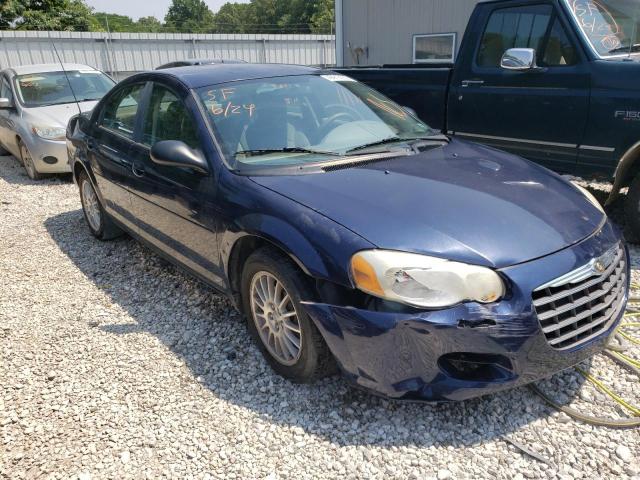 1C3EL46J05N620379 - 2005 CHRYSLER SEBRING BLUE photo 1