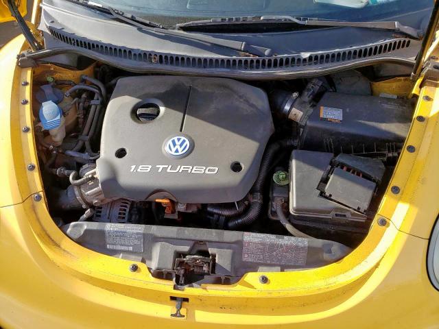 3VWCD21C2YM478772 - 2000 VOLKSWAGEN NEW BEETLE 黄色 照片 7