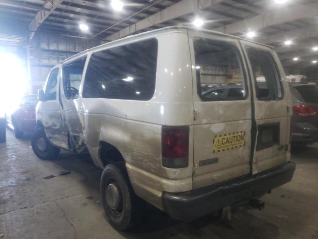 1FTNE24W24HA44087 - 2004 FORD VAN WHITE photo 3