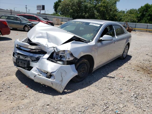 1G1ZG5E76CF286484 - 2012 CHEVROLET MALIBU LTZ ვერცხლისფერი ფოტო 2