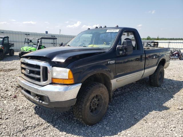 1FTNF21FX1EC85958 - 2001 FORD F250SUPDTY BLACK photo 2