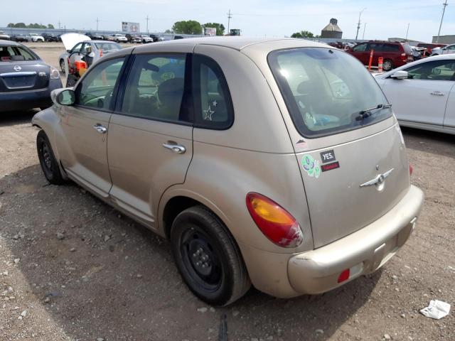 3C4FY48B44T359649 - 2004 CHRYSLER PT CRUISER TAN photo 3