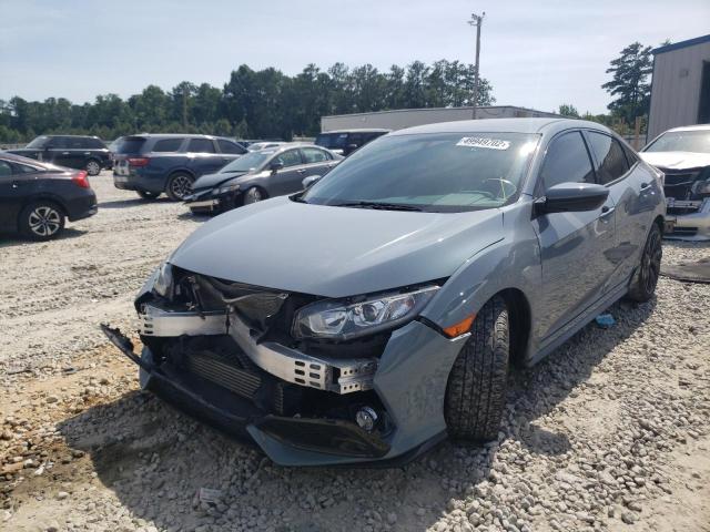 SHHFK7G47JU214765 - 2018 HONDA CIVIC SPOR GRAY photo 2