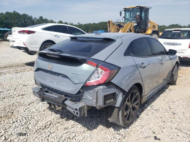 SHHFK7G47JU214765 - 2018 HONDA CIVIC SPOR GRAY photo 4